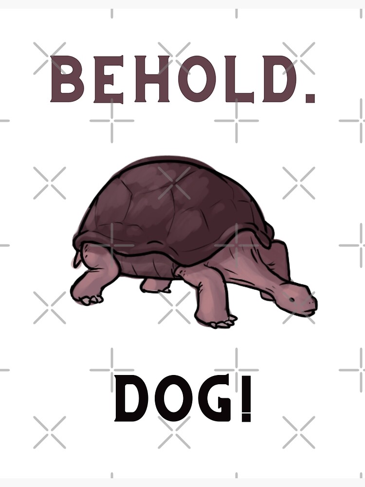 Behold Dog Elden Ring Art Print For Sale By Ousaidshop Redbubble   Flat,750x,075,f Pad,750x1000,f8f8f8 