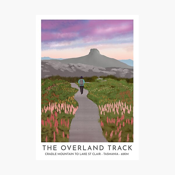 Item preview, The Overland Track - Tasmania - Australia designed and sold by KeziahCreates.