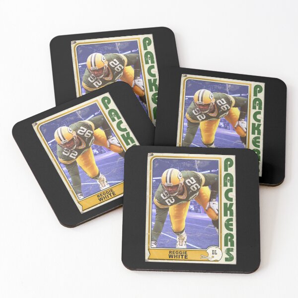 Item preview, Retro Green Bay Packers Reggie White Trading Card  designed and sold by Ailurophile71.