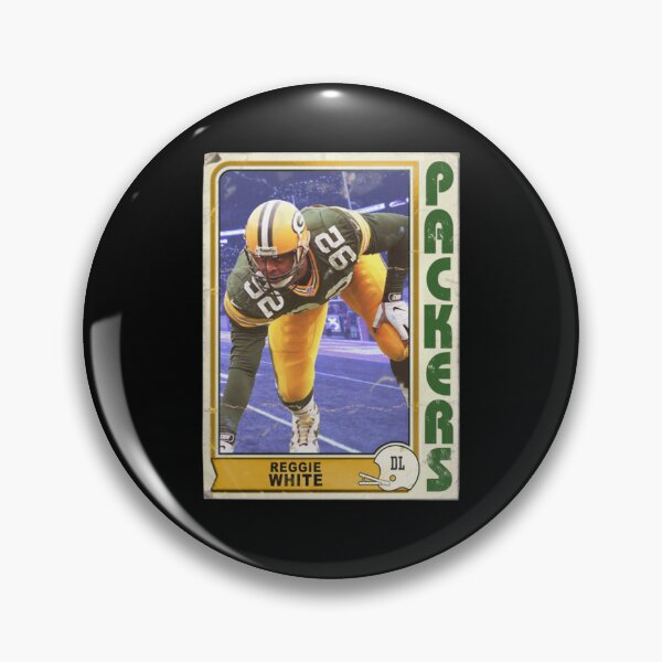 Retro Reggie White Trading Card Pin