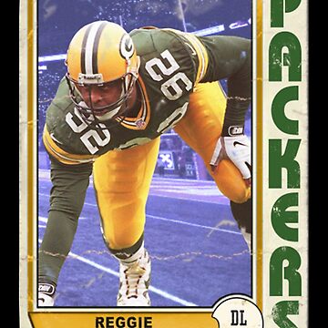 Retro Reggie White Trading Card Pin