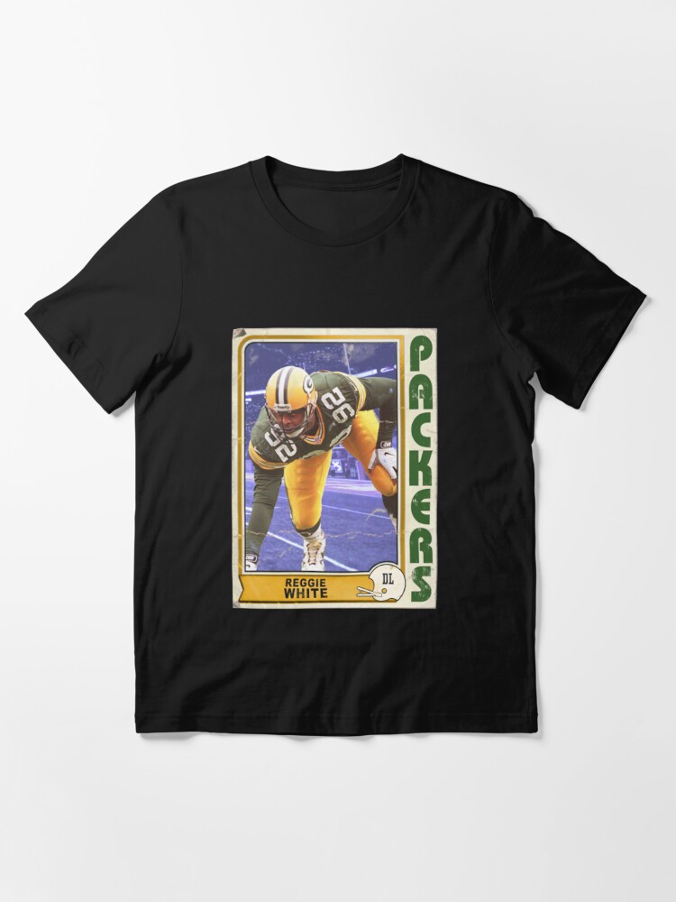 Retro Green Bay Packers Reggie White Trading Card ' Essential T-Shirt for  Sale by Ailurophile71