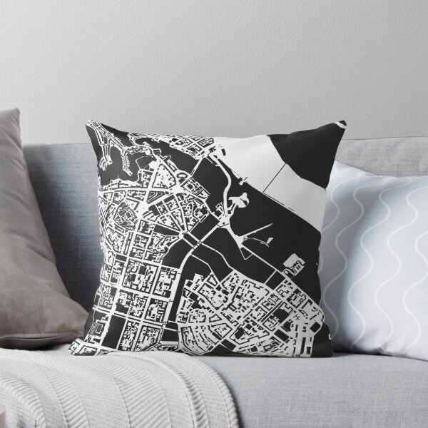 Item preview, Kiev Black white Map Art Ukraine designed and sold by EpicMaps.