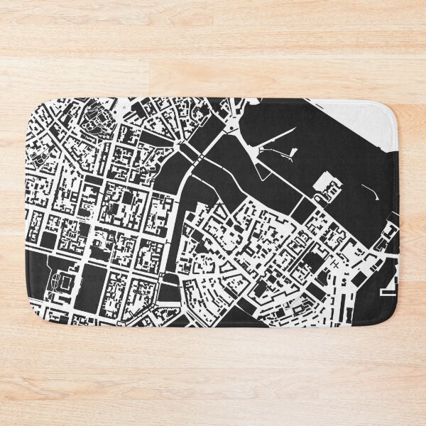Item preview, Kiev Black white Map Art Ukraine designed and sold by EpicMaps.