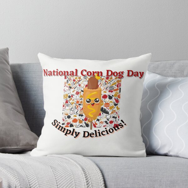 Item preview, National Corn Dog Day designed and sold by SolSel ⭐⭐⭐⭐⭐.