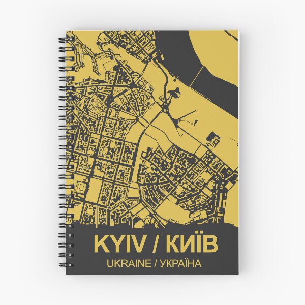 Item preview, Kiev Black gold Map Art Ukraine designed and sold by EpicMaps.