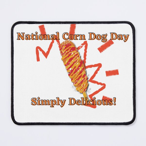 Item preview, National Corn Dog Day designed and sold by SolSel ⭐⭐⭐⭐⭐.