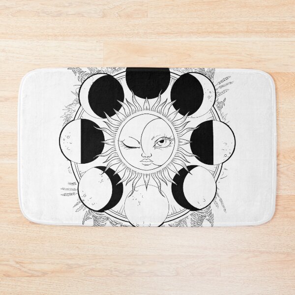Item preview, Moon phases - witchcraft altar decoration designed and sold by CuriosumArt.