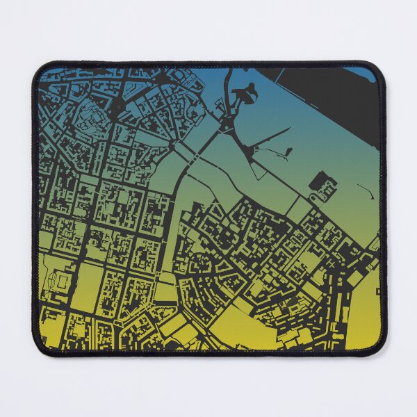 Item preview, Kiev Ukrainian flag blue yellow Map Art Ukraine designed and sold by EpicMaps.