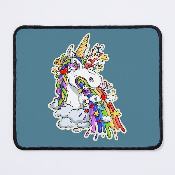 Item preview, Unicorn, little colorful vomit designed and sold by TomiAx.