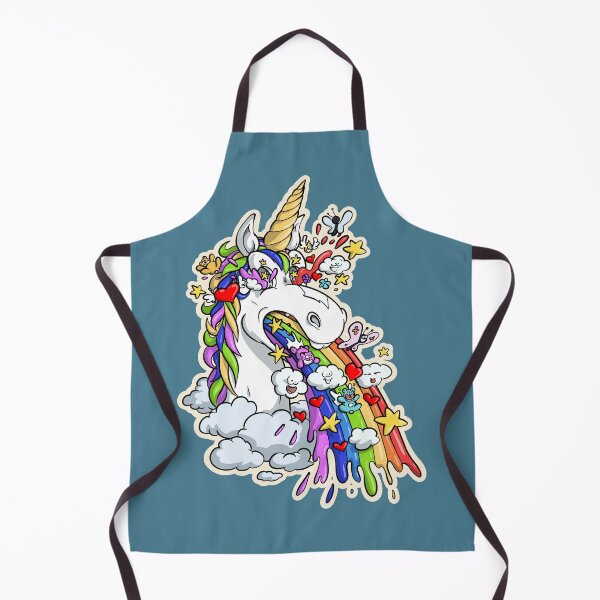 Item preview, Unicorn, little colorful vomit designed and sold by TomiAx.