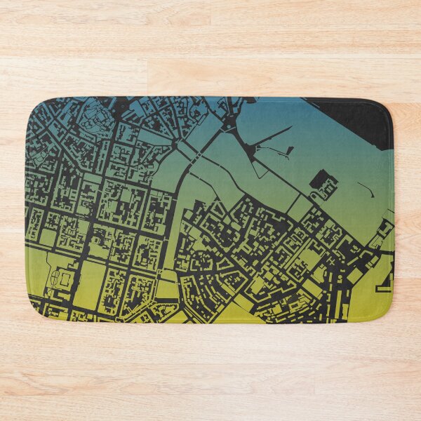 Item preview, Kiev Ukrainian flag blue yellow Map Art Ukraine designed and sold by EpicMaps.