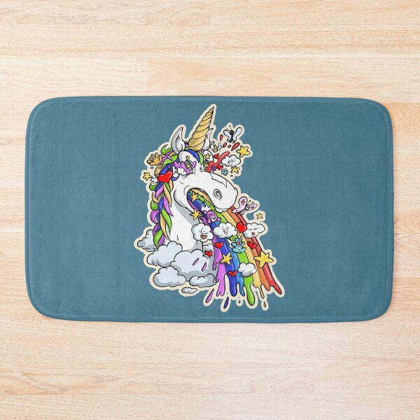 Item preview, Unicorn, little colorful vomit designed and sold by TomiAx.