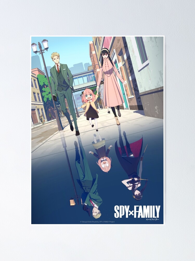Spy X Family New Anime Visual Poster By Sayanora 01 Redbubble