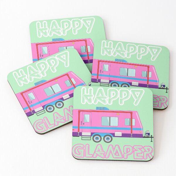 Item preview,  Womens Happy Camper Camping designed and sold by ufodinosaur.