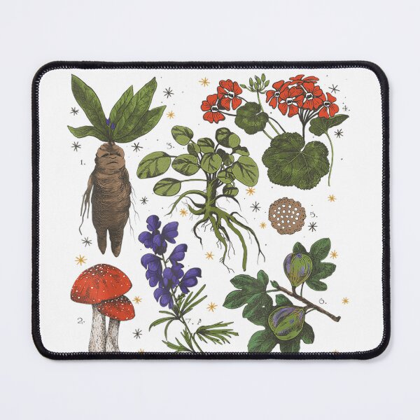 Item preview, Herbology Plants T-Shirt designed and sold by BreeseLindberg.