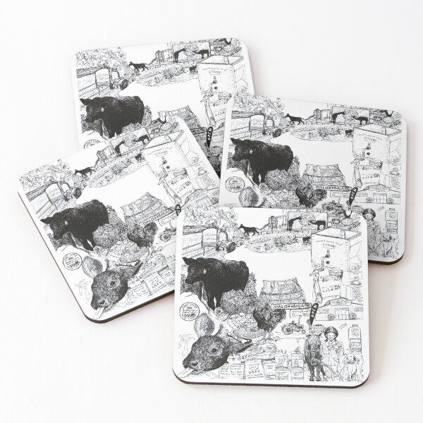 Item preview, Caldermeade Farm - and community designed and sold by Jenni Ivins.