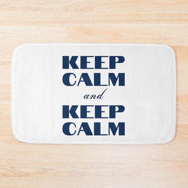 Item preview, Keep Calm and Keep Calm designed and sold by YourMinimalist-.