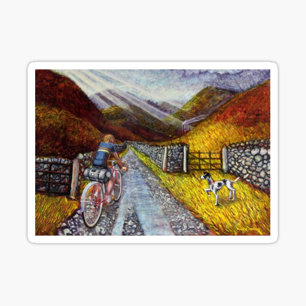 Lancashire lanes III Sticker