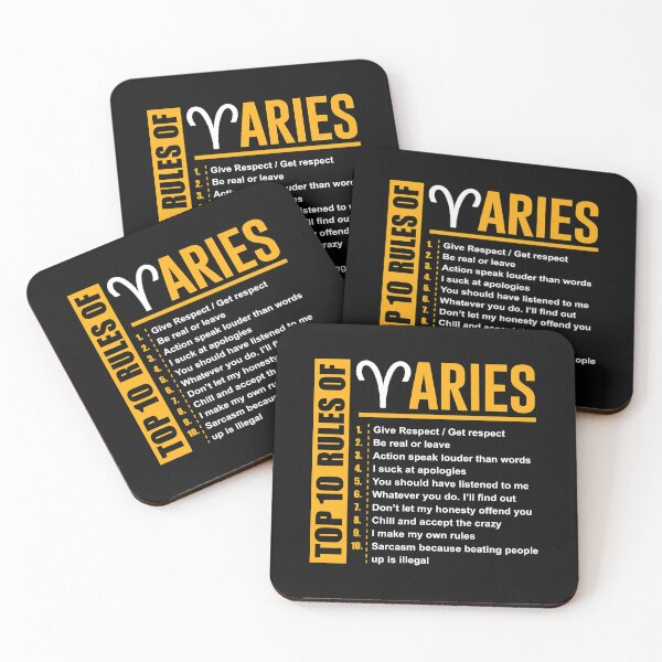 Item preview, Top 10 Rules Of Aries Zodiac Birthday designed and sold by vincentalan.