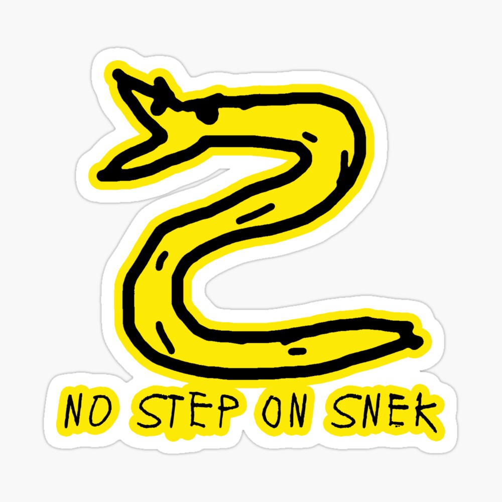 no step on snek Poster for Sale by turkeyandcheese