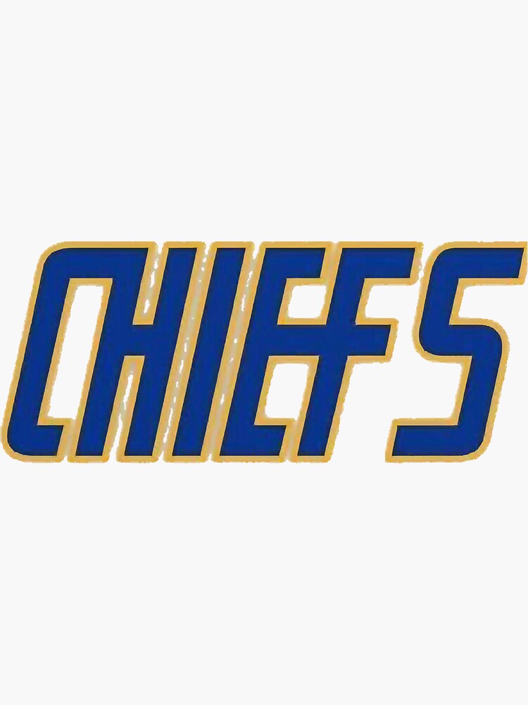 Slap Shot -Charlestown Chiefs - Hanson Brothers Sticker for Sale by  MartinCruzz