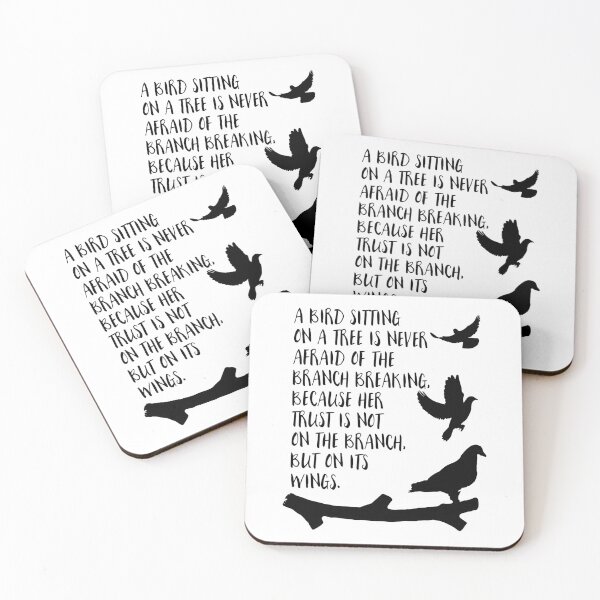 Item preview, A bird sitting on a tree designed and sold by deificusArt.