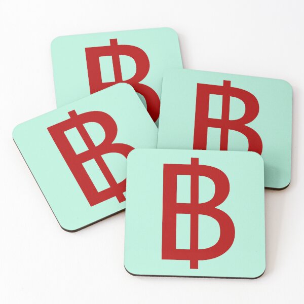 Item preview, Thailand baht currency symbol designed and sold by Travellerz.