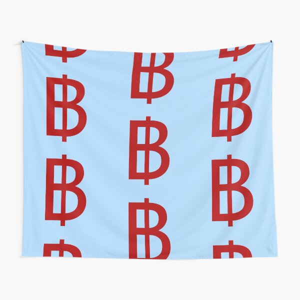 Item preview, Thailand baht currency symbol designed and sold by Travellerz.