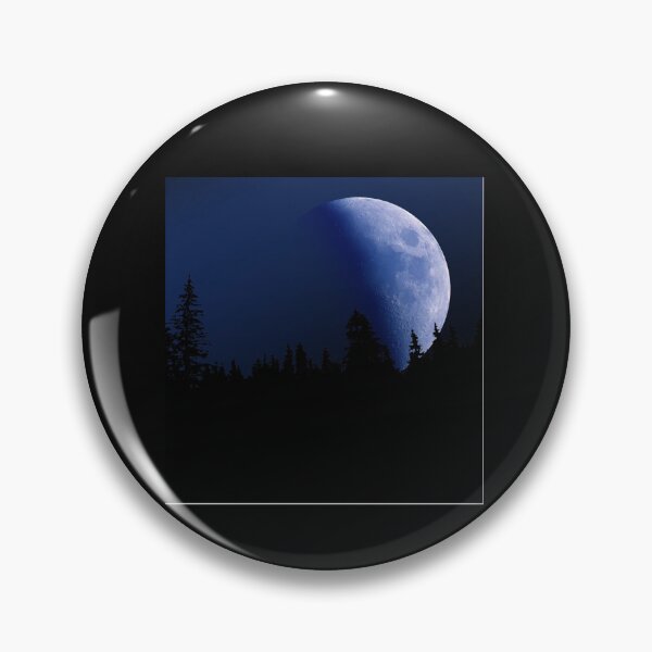 Item preview, Mysterious Large Moon in Dark Night Cool For guys Chiffon Top designed and sold by gregoryfrank1.