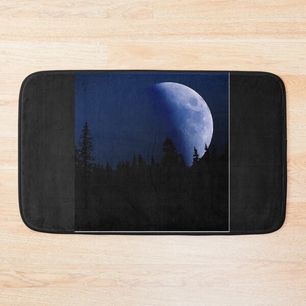 Item preview, Mysterious Large Moon in Dark Night Cool For guys Chiffon Top designed and sold by gregoryfrank1.