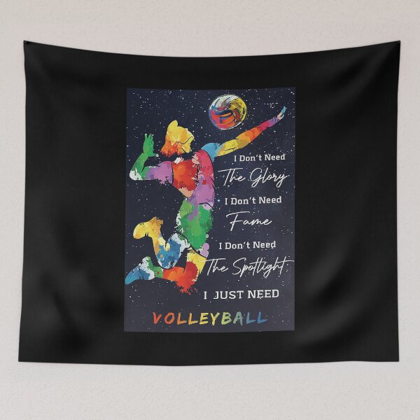 Item preview, I Just Need Volleyball sports lover designed and sold by AleehaZenger.