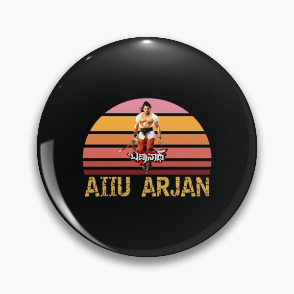 Item preview, Allu Arjun Pin Buttons   designed and sold by GhostTshirt.