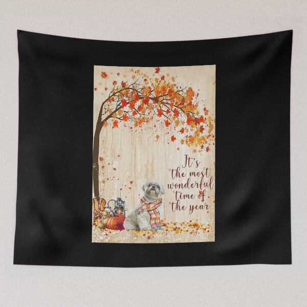 Item preview, Shih Tzu it's the most wonderful time of the year designed and sold by KravecUziel.