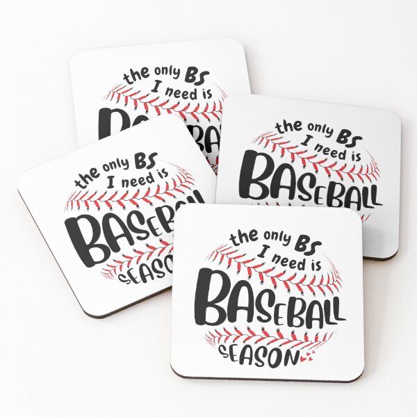Item preview, The Only BS I Need Is Baseball Season, Gift for baseball lover, Sport lover. designed and sold by Sarocha Kaewsanod.