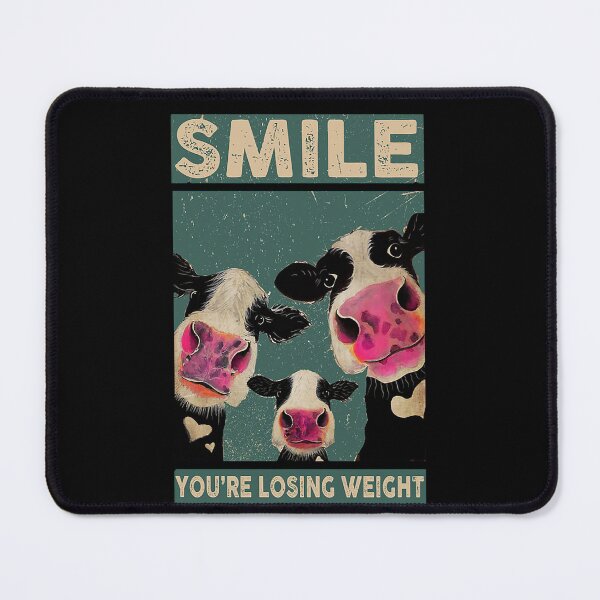 Item preview, Cow lover smile you're losing weight designed and sold by KinstleHawa.