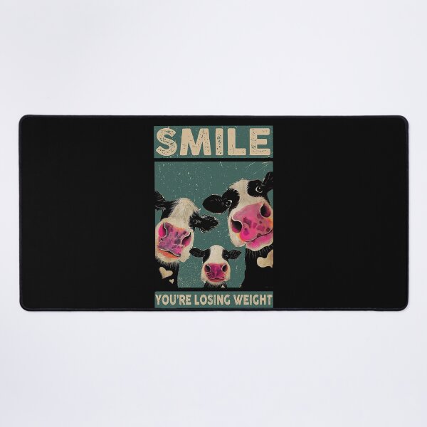 Item preview, Cow lover smile you're losing weight designed and sold by KinstleHawa.