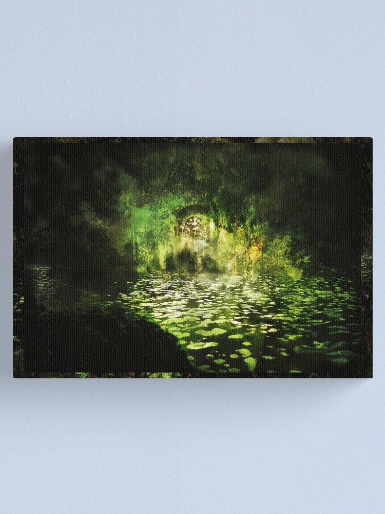 The Walls Of Moria Riddle Upon The Door Variation Canvas Print
