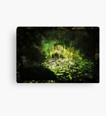 The Walls of Moria (Riddle upon the door) Variation Canvas Print