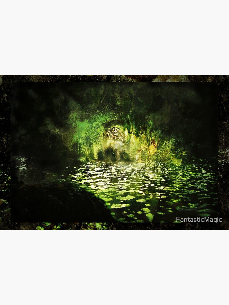 The Walls Of Moria Riddle Upon The Door Variation Art Board