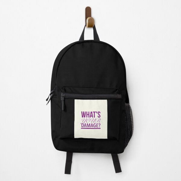 Item preview, Heathers The Musical Quotes - What_s Your Damage(purple) Graphic designed and sold by E2KDesign.