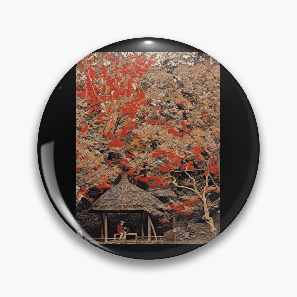 Item preview, Japanese art style design of foliage in a Japanese garden in Tokyo Essential . designed and sold by neilldannie.