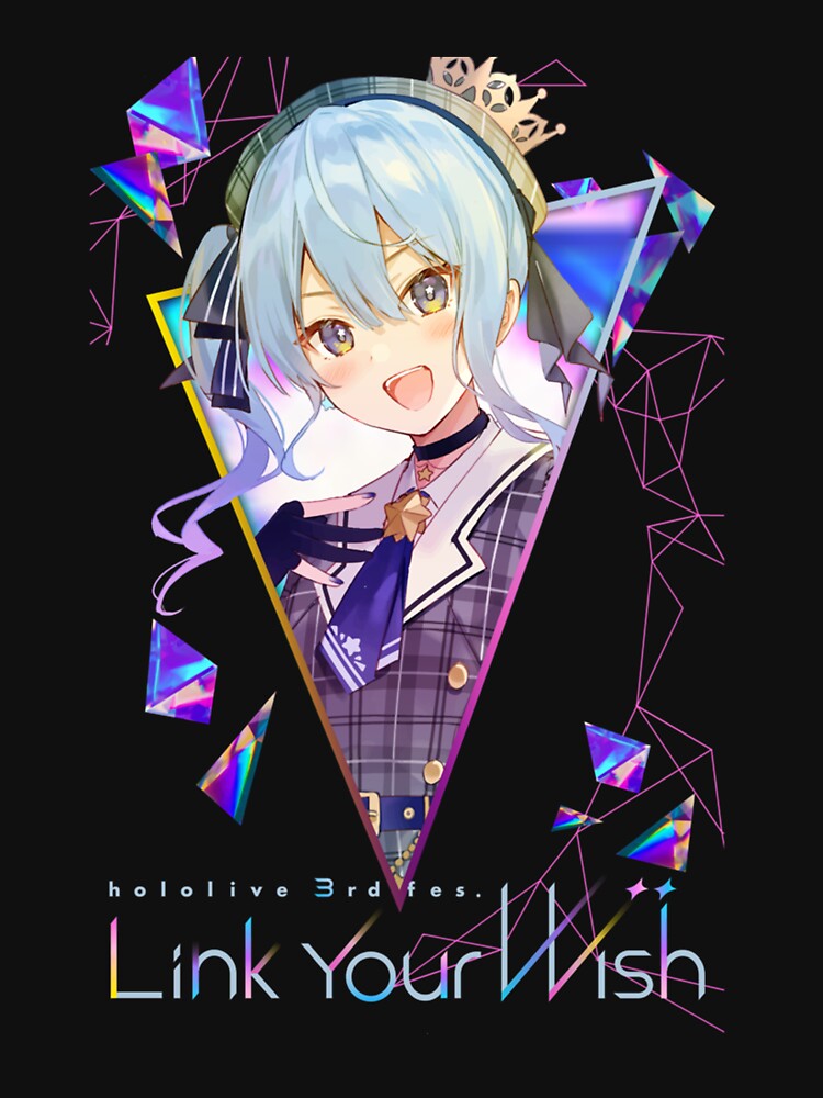 Hoshimachi Suisei Hololive 3rd Fes. Link Your Wish Classic T-Shirt |  Pullover Hoodie