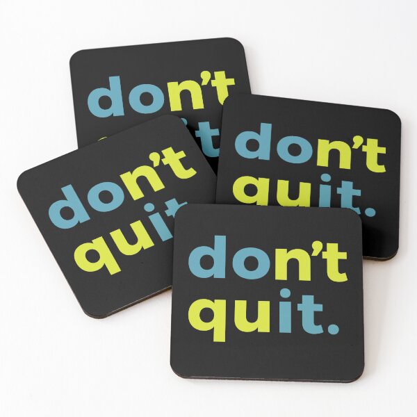 Item preview, Inspirational. Motivational, Leadrship quote. Do It Don't quit designed and sold by efenem.