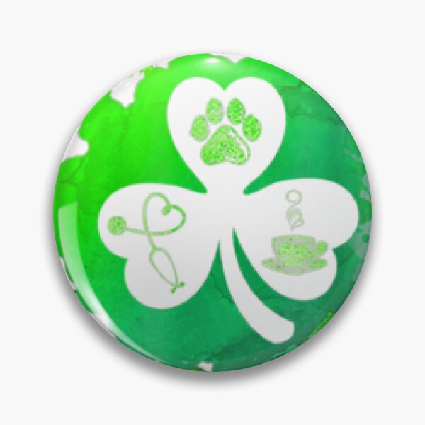 Item preview, Kiss Me I'm A Nurse Irish St Patrick's Day Lucky Shamrock designed and sold by selimane.