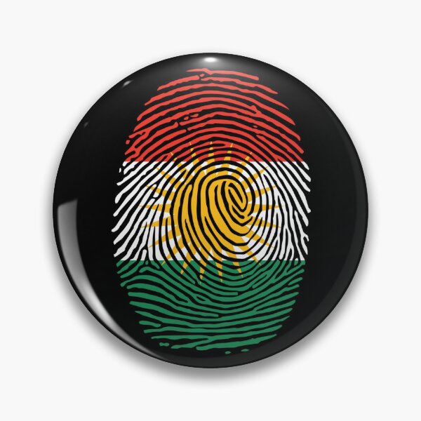 Item preview, Flag Of Kurdistan Fingerprint Kurd It's In My DNA Kurdistan Gear designed and sold by DynamicDesign.