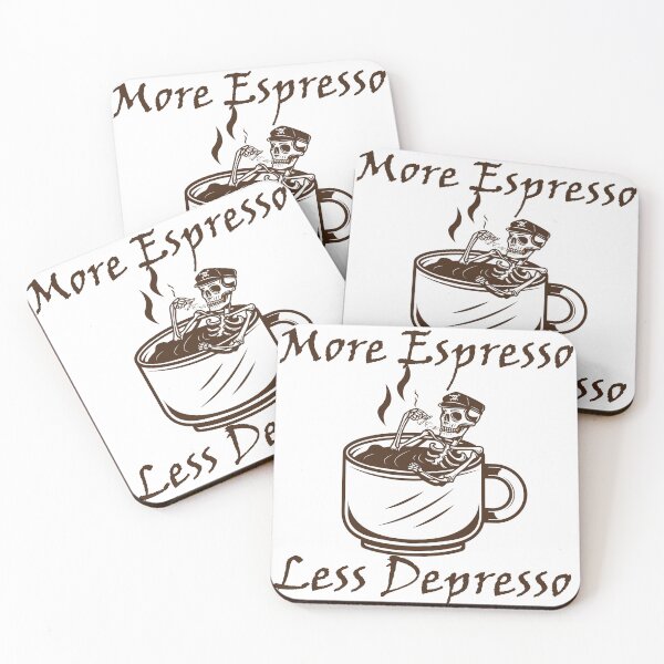 Artikelvorschau, Mehr Espresso, weniger Depresso entworfen und verkauft von MiarCo.