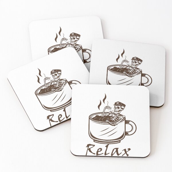 Item preview,  Relax Coffee, Bones And Botany designed and sold by MiarCo.