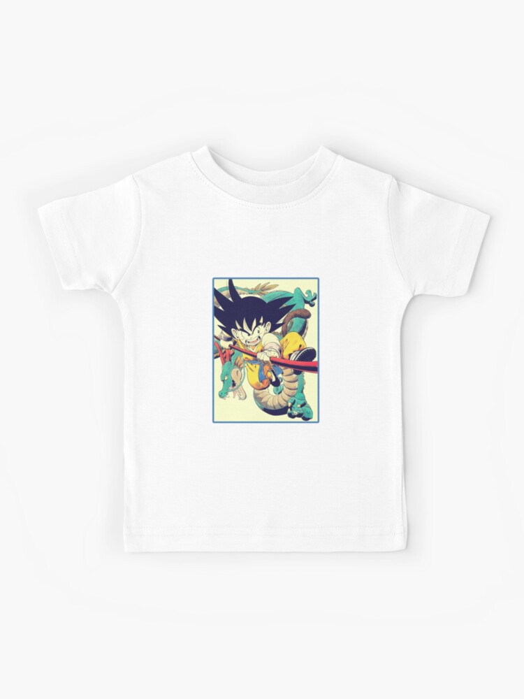 Dragon Ball Old School Goku  Kids T-Shirt for Sale by VitezCrni