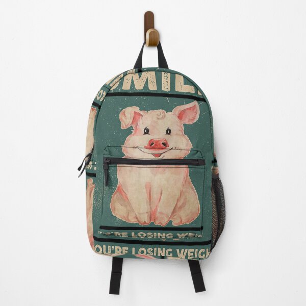 Item preview, Pig lover smile you're losing weight designed and sold by TeganCrafford.
